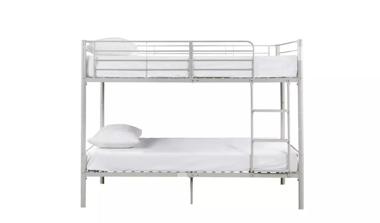 Mason Metal Bunk Bed - Silver